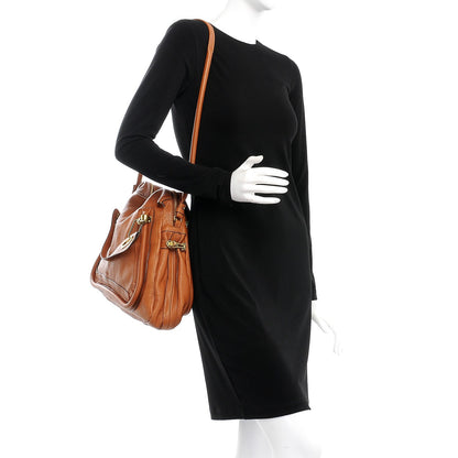 Chloe Calfskin Large Paraty Caramel 2 of 7