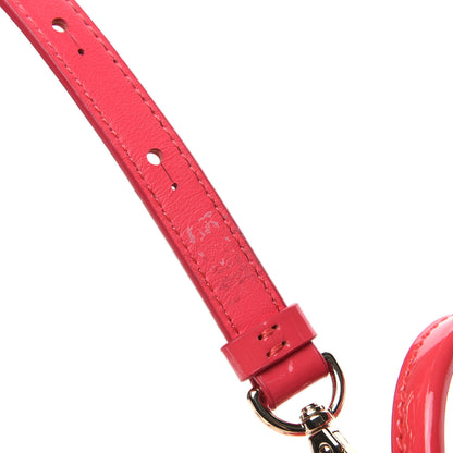 MCM Diamond Patent Stark Bebe Boo Backpack Teaberry 8 of 12
