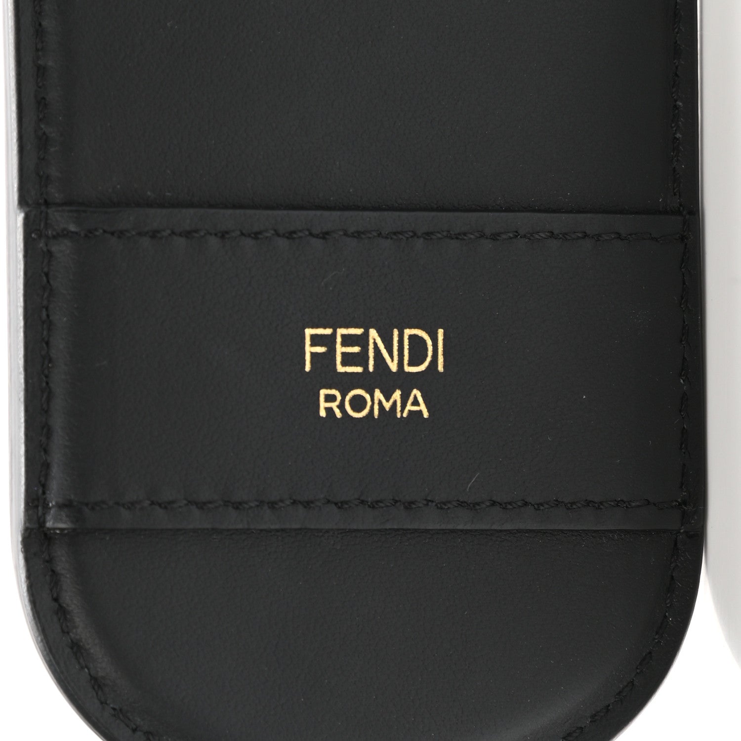 Fendi Calfskin Monster Strap Thru 3 of 5