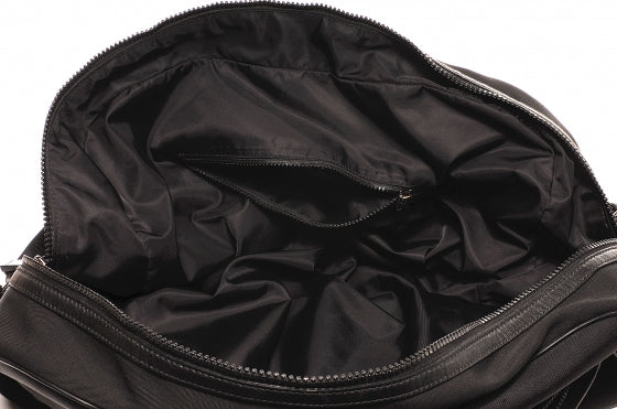 Gucci Canvas Large Parana Web Duffle Bag Black 3 of 10