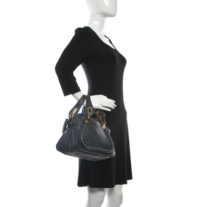 Chloe Calfskin Small Paraty Navy 3 of 14