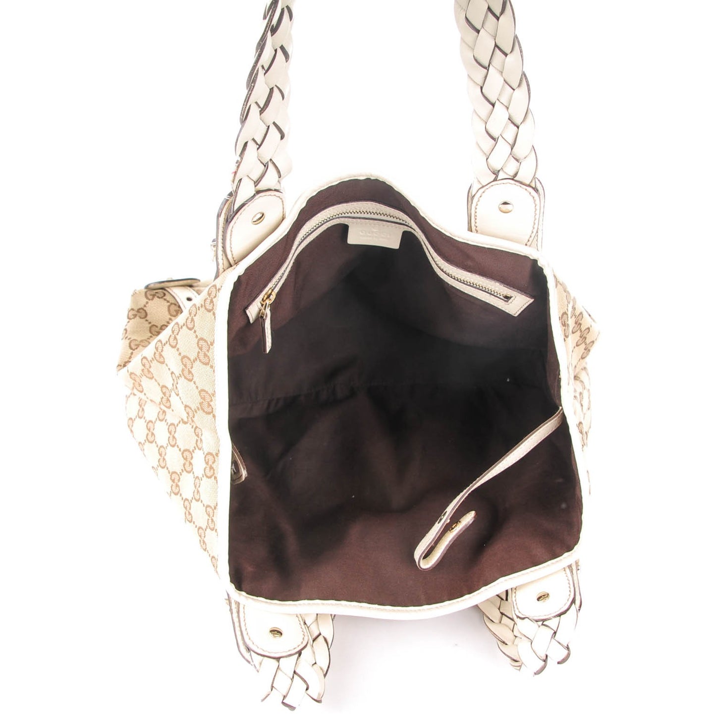 Monogram Small Pelham Shoulder Bag Off White