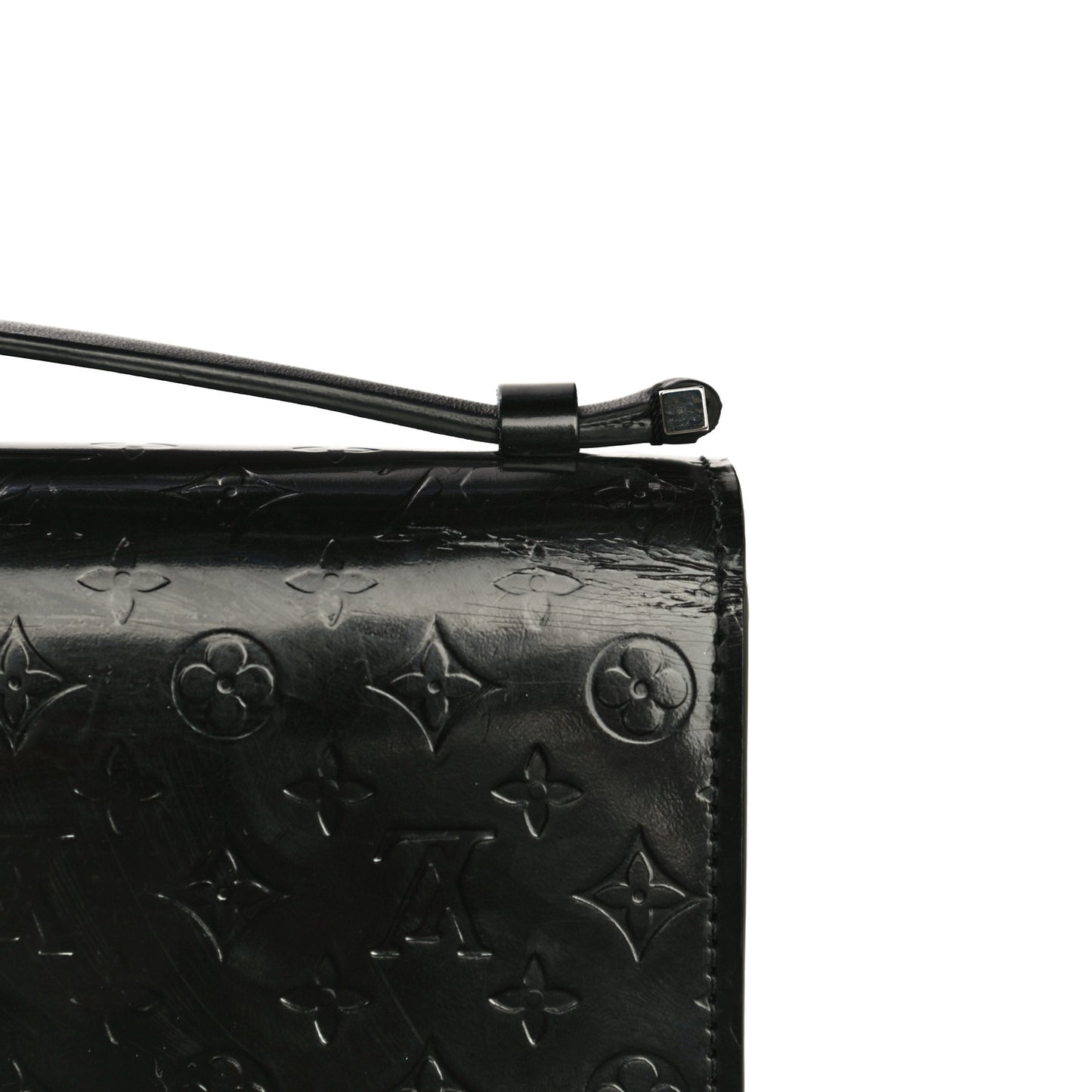 Monogram Glace Anouchka Pochette MM Black