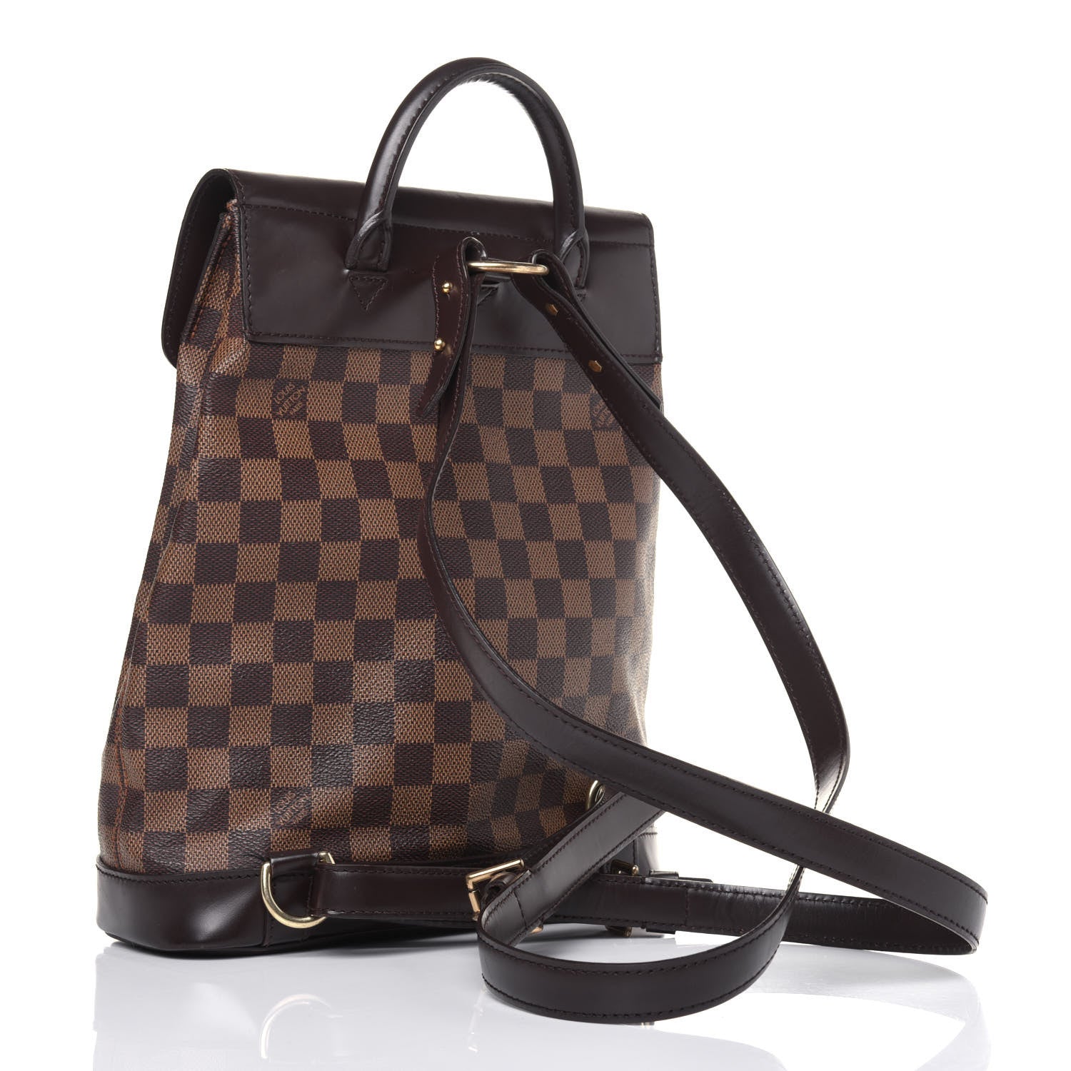 Louis Vuitton Damier Ebene Soho Backpack 2 of 15