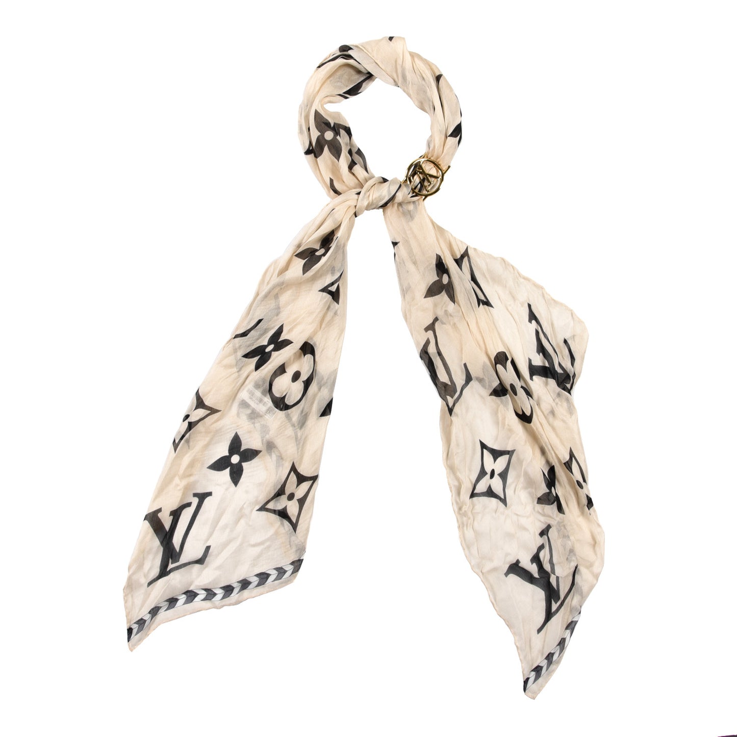 Giant Monogram Overgram LV Envy Bandeau Multicolor