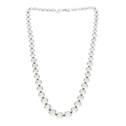 Tiffany Sterling Silver HardWear Graduated Ball Necklace 3 of 6