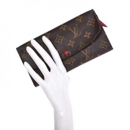 Louis Vuitton Monogram Emilie Wallet Fuchsia 2 of 9