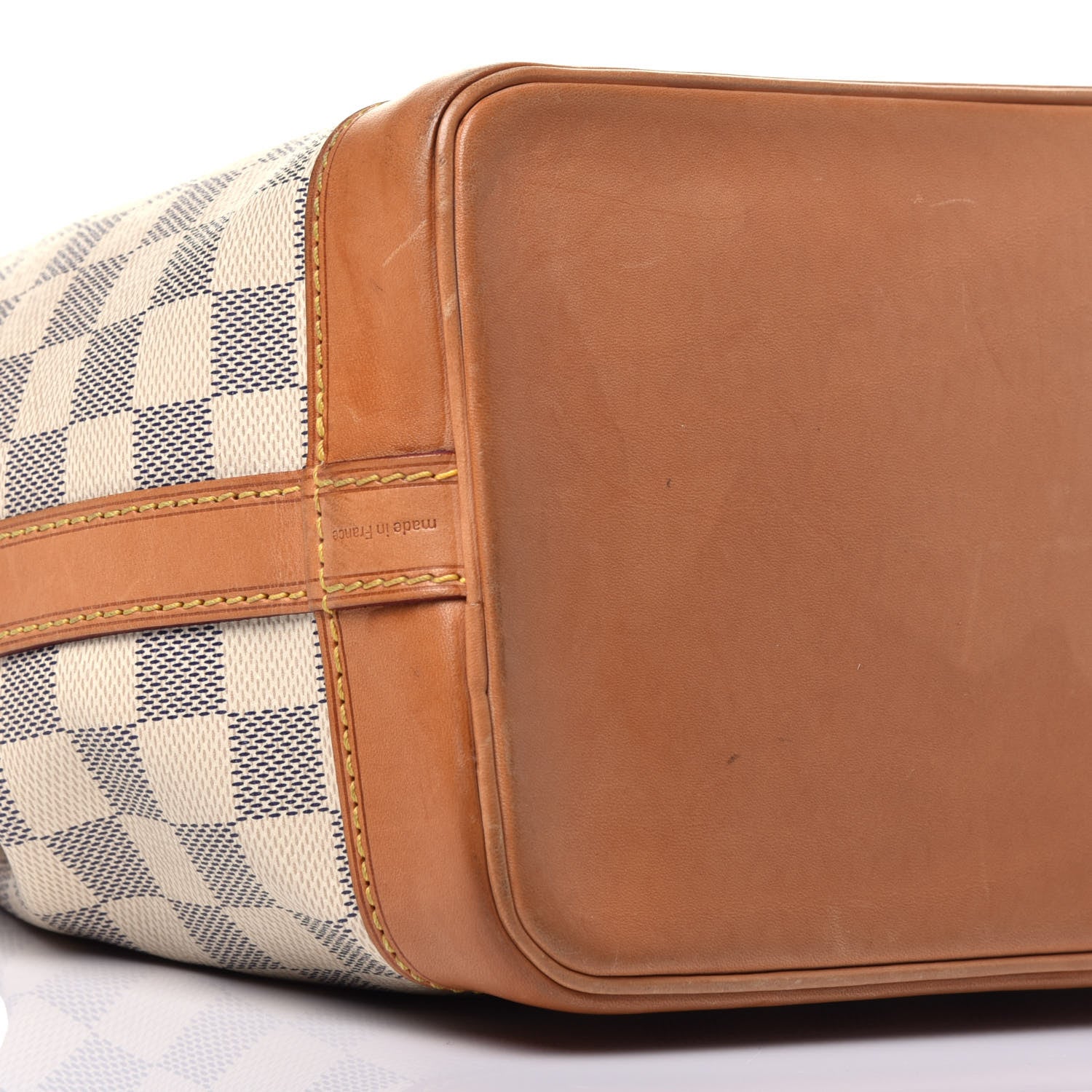 Louis Vuitton Damier Azur Noe BB 8 of 9
