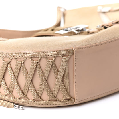 Christian Dior Suede Admit It Hobo Beige 10 of 13