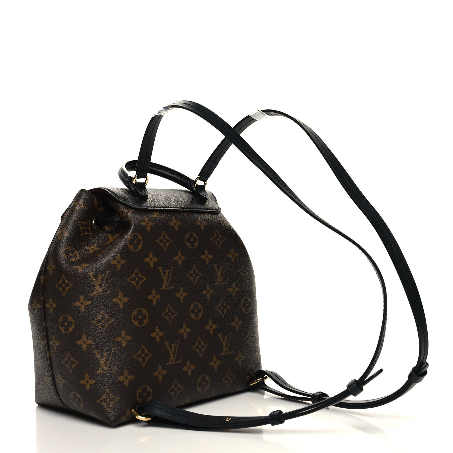 Louis Vuitton Monogram Montsouris PM Black 2 of 8