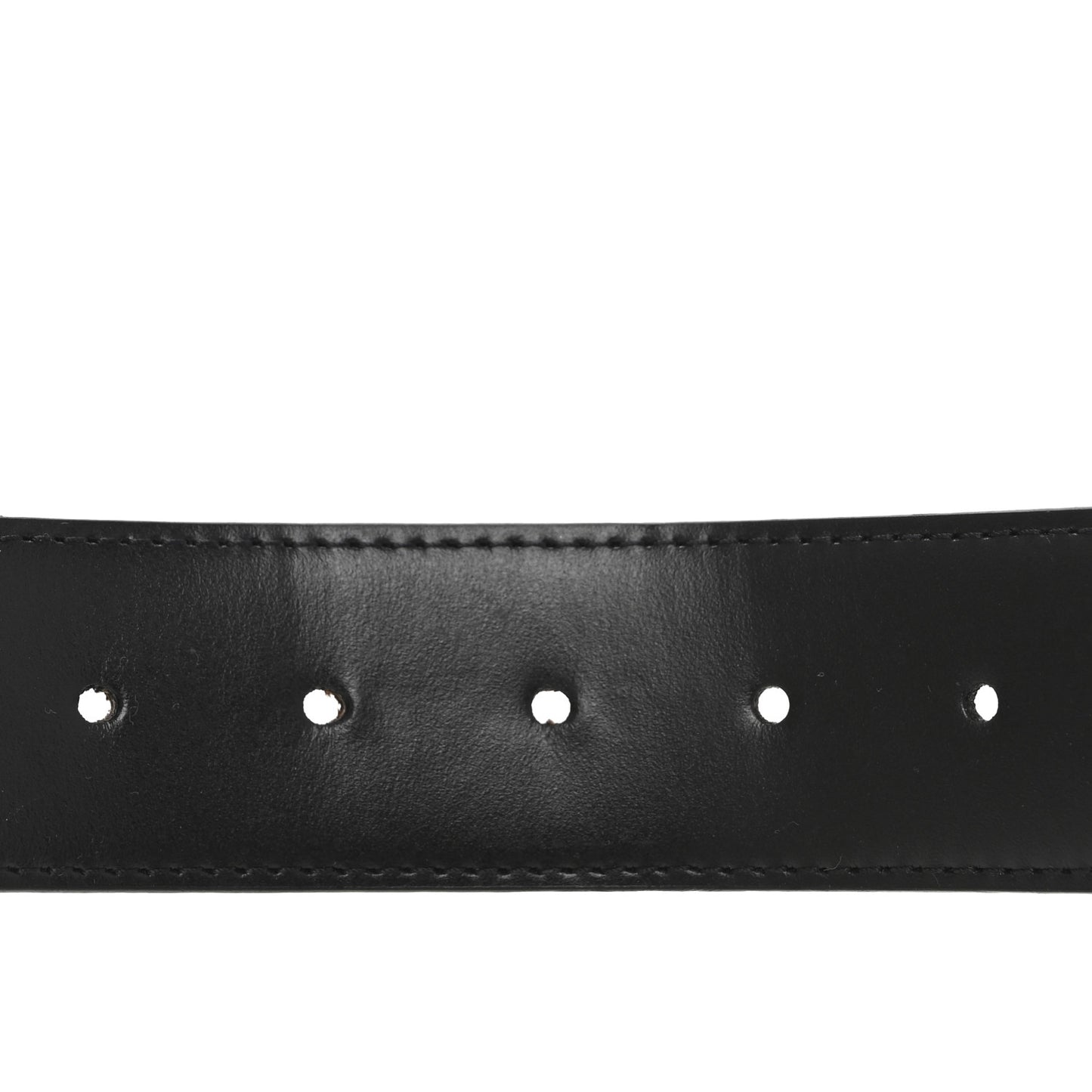 Calfskin Monogram 40mm LV Initiales Reversible Belt 80 32 Black