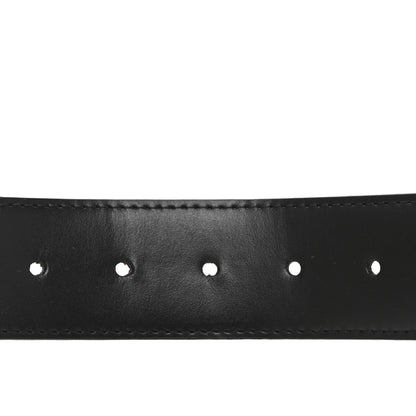 Louis Vuitton Calfskin Monogram 40mm LV Initiales Reversible Belt 80 32 Black 5 of 9