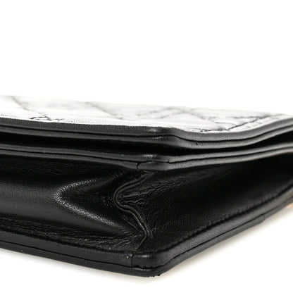 Christian Dior Lambskin Cannage Lady Dior Pouch Black 10 of 10