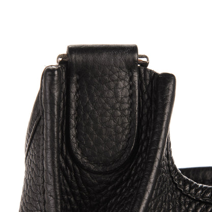 Hermes Taurillon Clemence Evelyne III PM Black 9 of 13