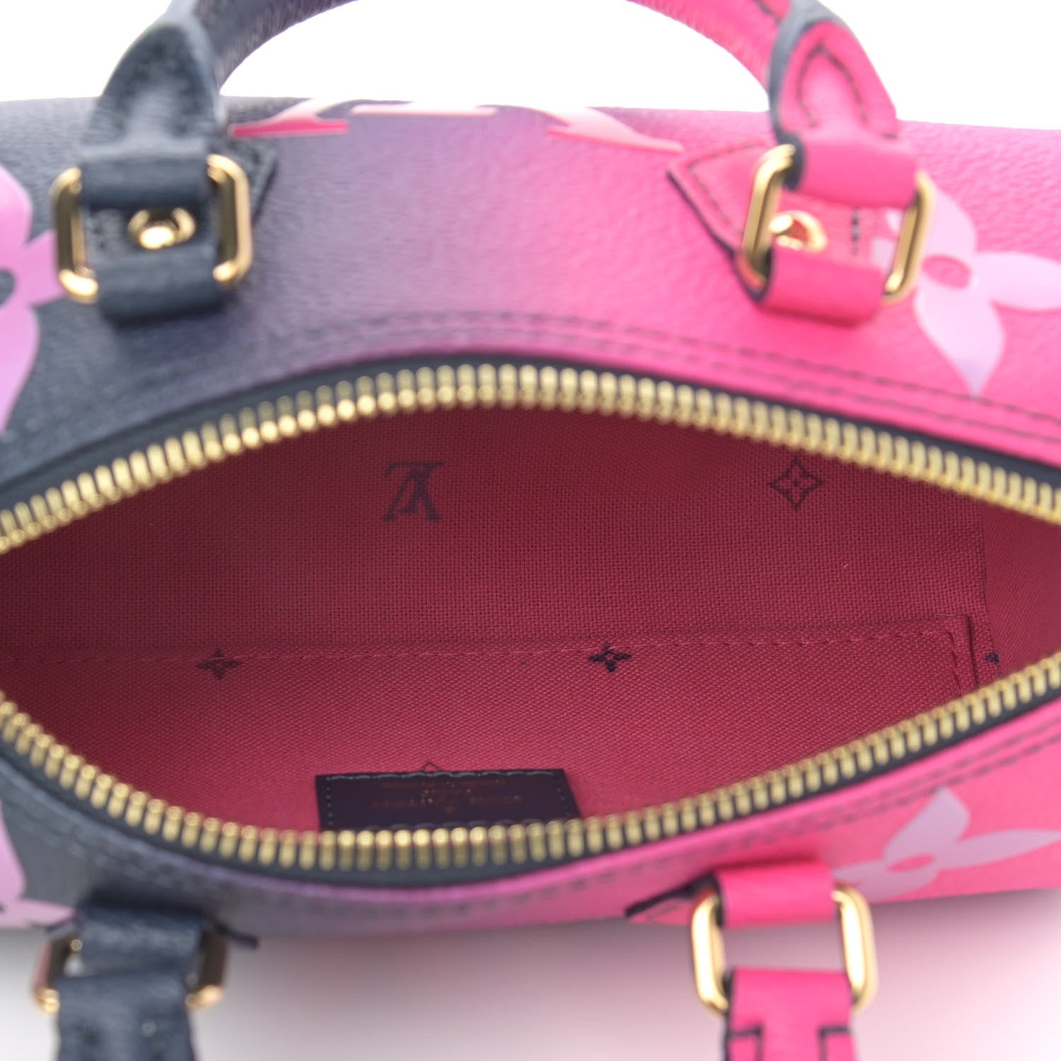 Louis Vuitton Monogram Giant Spring In The City Papillon BB Midnight Fuchsia 5 of 9