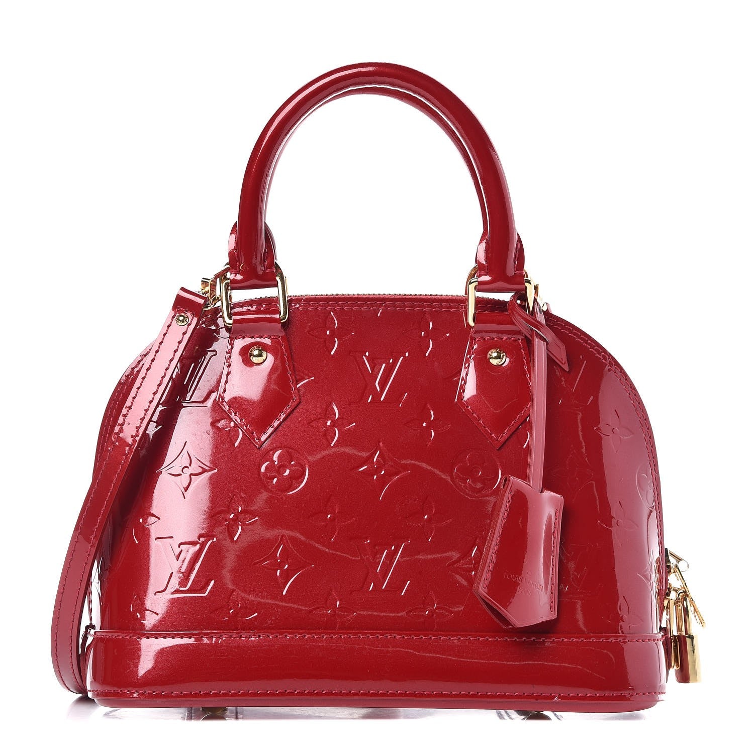Louis Vuitton Vernis Alma BB Pomme D'Amour 1 of 6