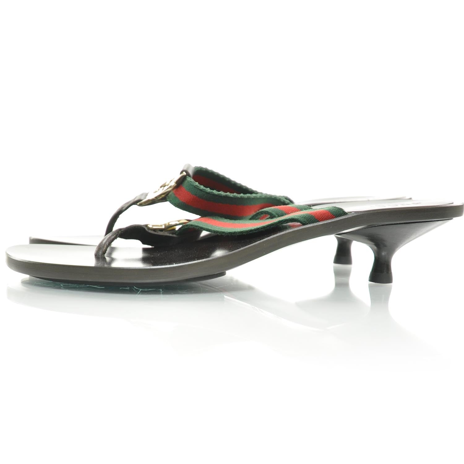 Gucci Web GG Thong Sandals 37 2 of 7