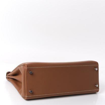 Hermes Swift Kelly 32 Retourne Gold 3 of 10