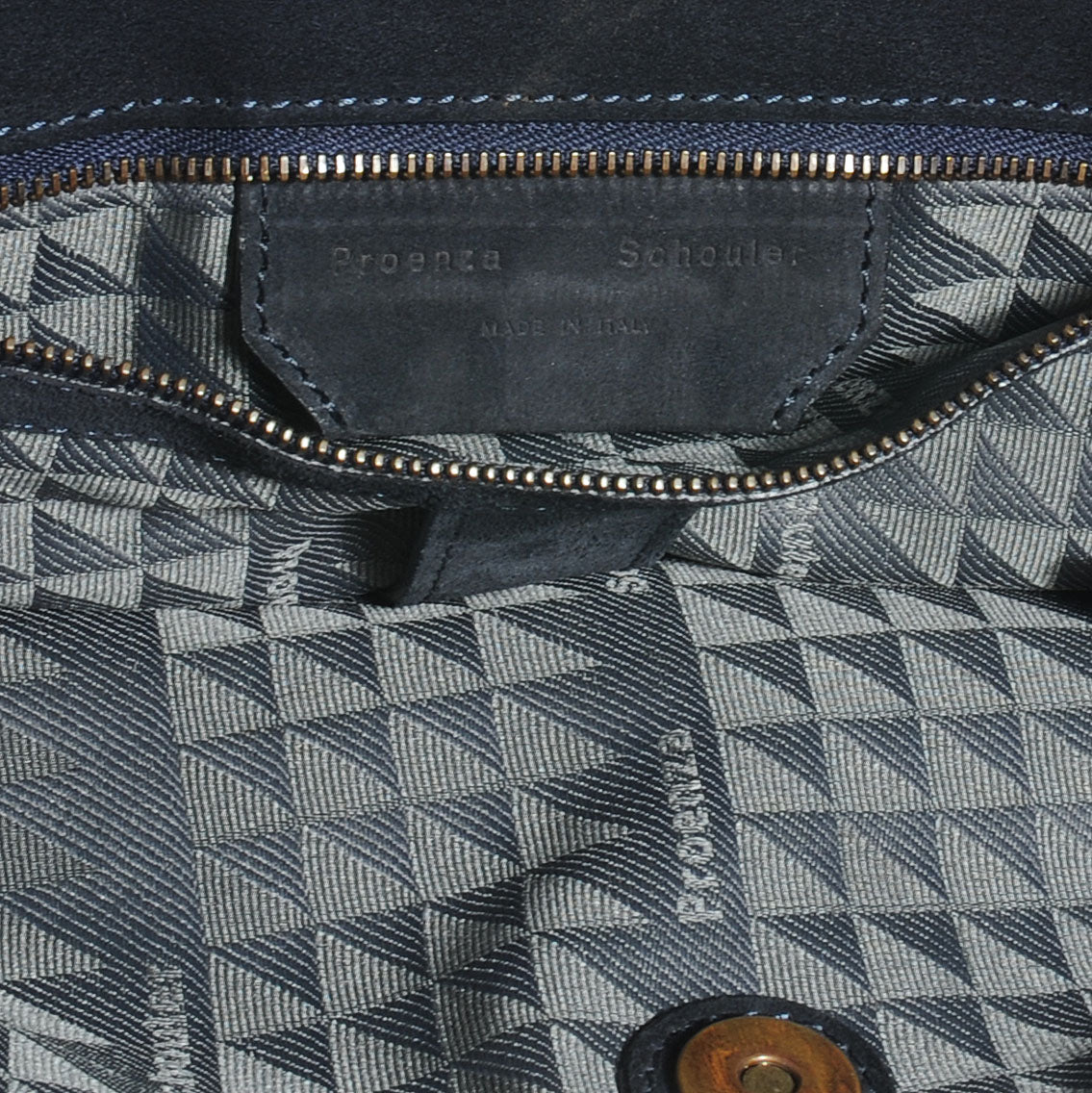 Suede PS1 Medium Satchel Navy