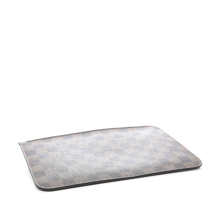 Louis Vuitton Damier Ebene Neverfull MM GM Pochette Rose Ballerine 4 of 8