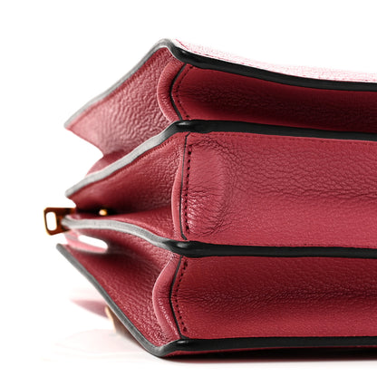 Miu Miu Goatskin Madras Tote Peonia 8 of 9