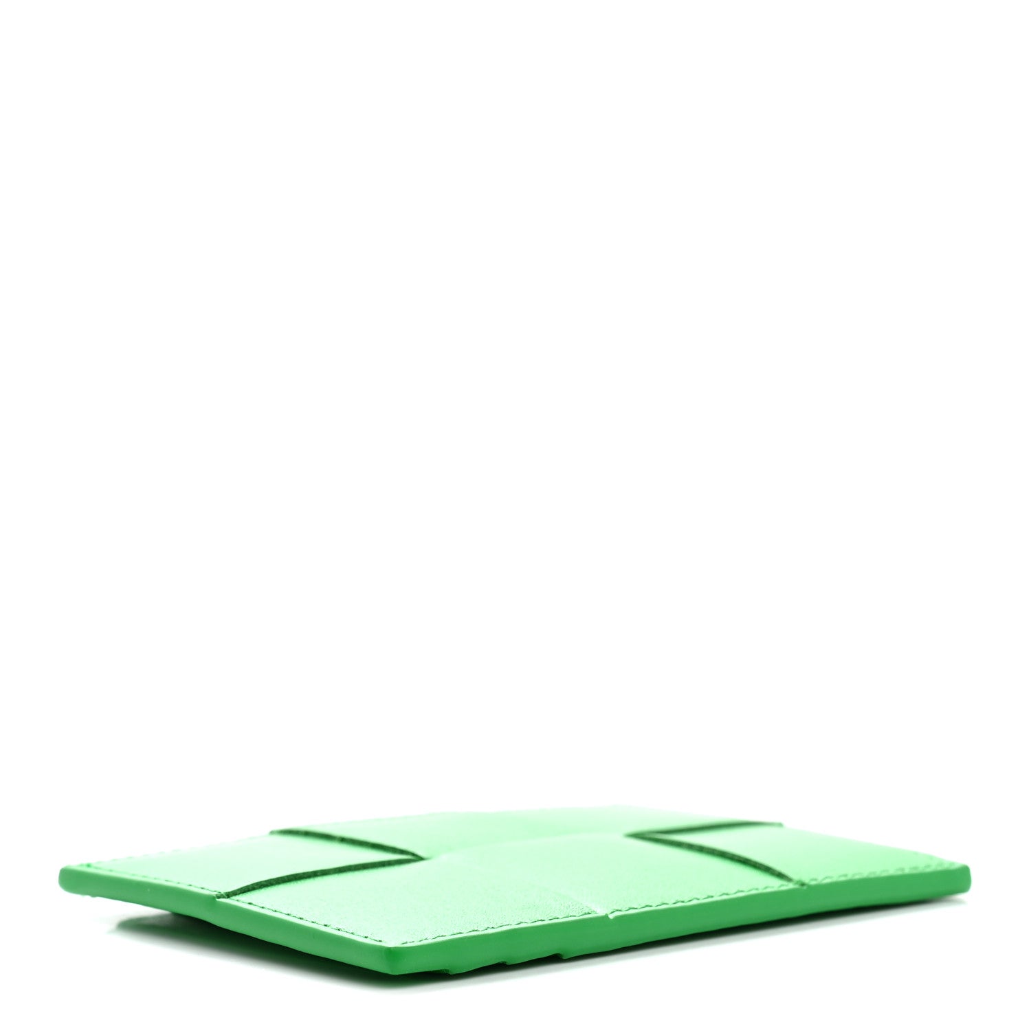 Bottega Veneta Nappa Intreccio Cassette Credit Card Holder Parakeet 4 of 6