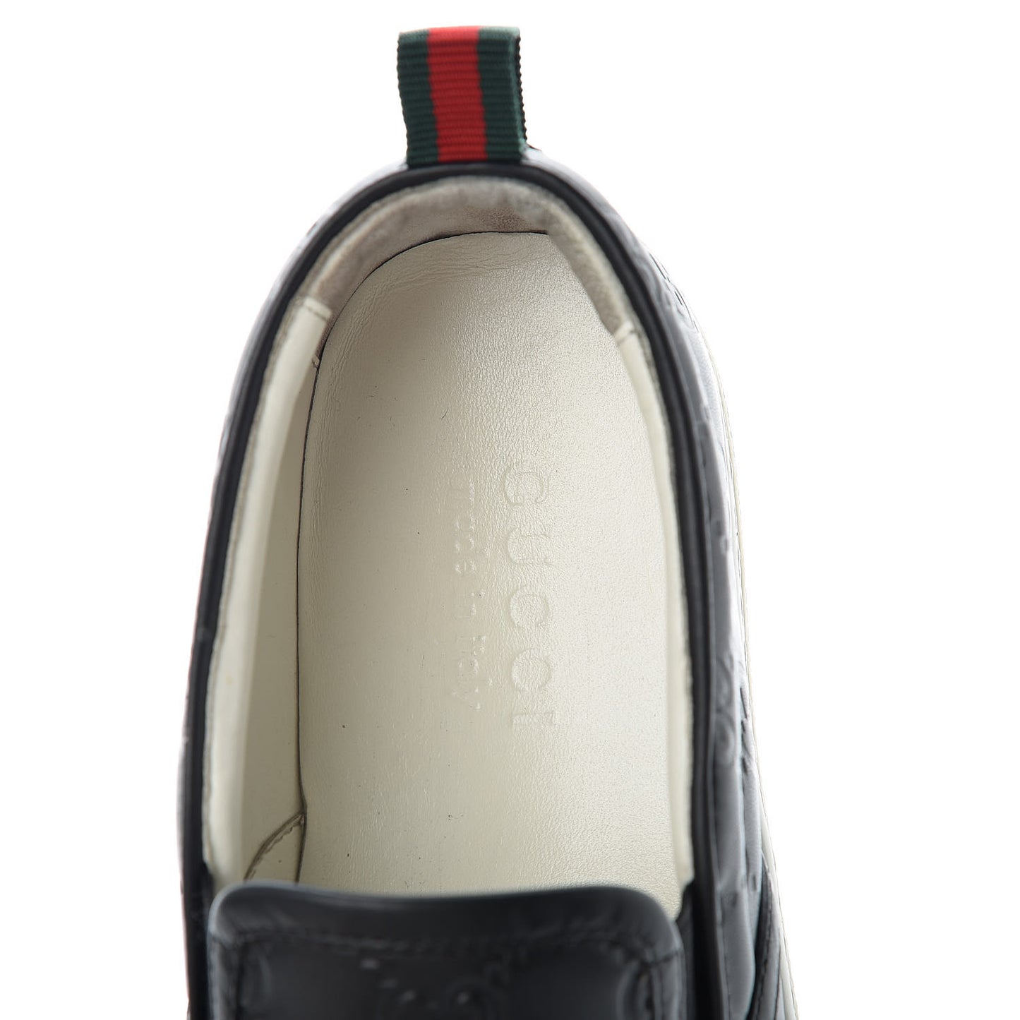 Guccissima Mens Dublin Slip On Sneakers 5.5 Black