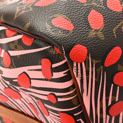 Louis Vuitton Monogram Jungle Dots Keepall Bandouliere 50 Sugar Pink Poppy 9 of 10
