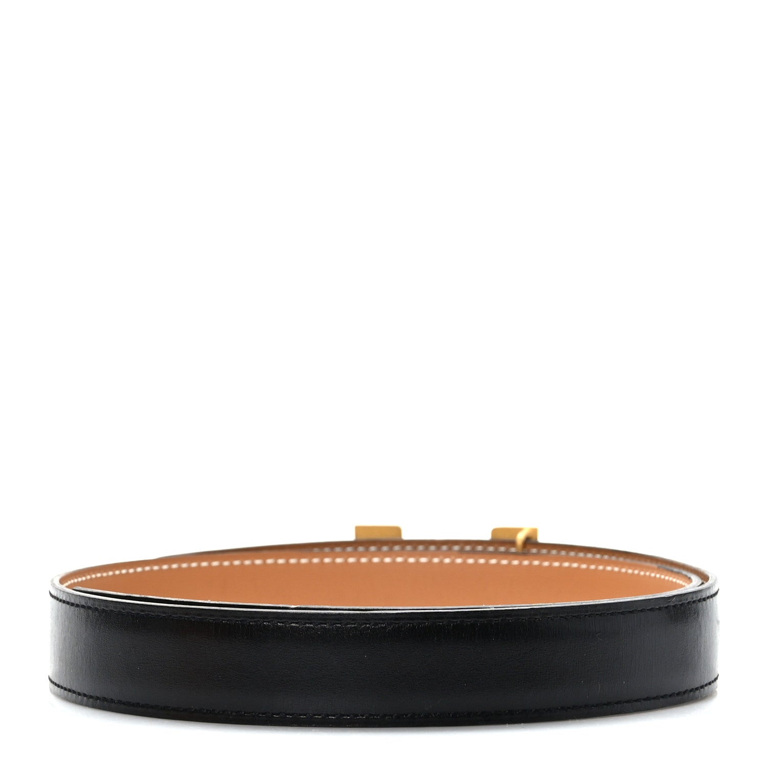 Hermes Box Chamonix 24mm Mini Constance H Belt 90 36 Black Gold 2 of 4