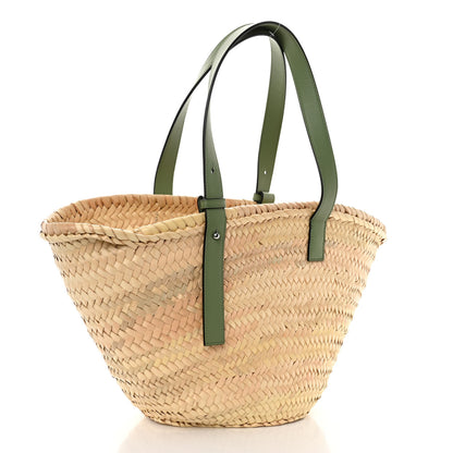 Loewe Raffia Basket Tote Bag Natural Rosemary 3 of 9