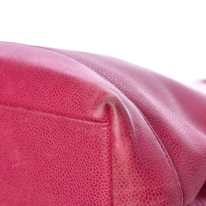 Chanel Caviar CC Shoulder Bag Pink 32 of 42
