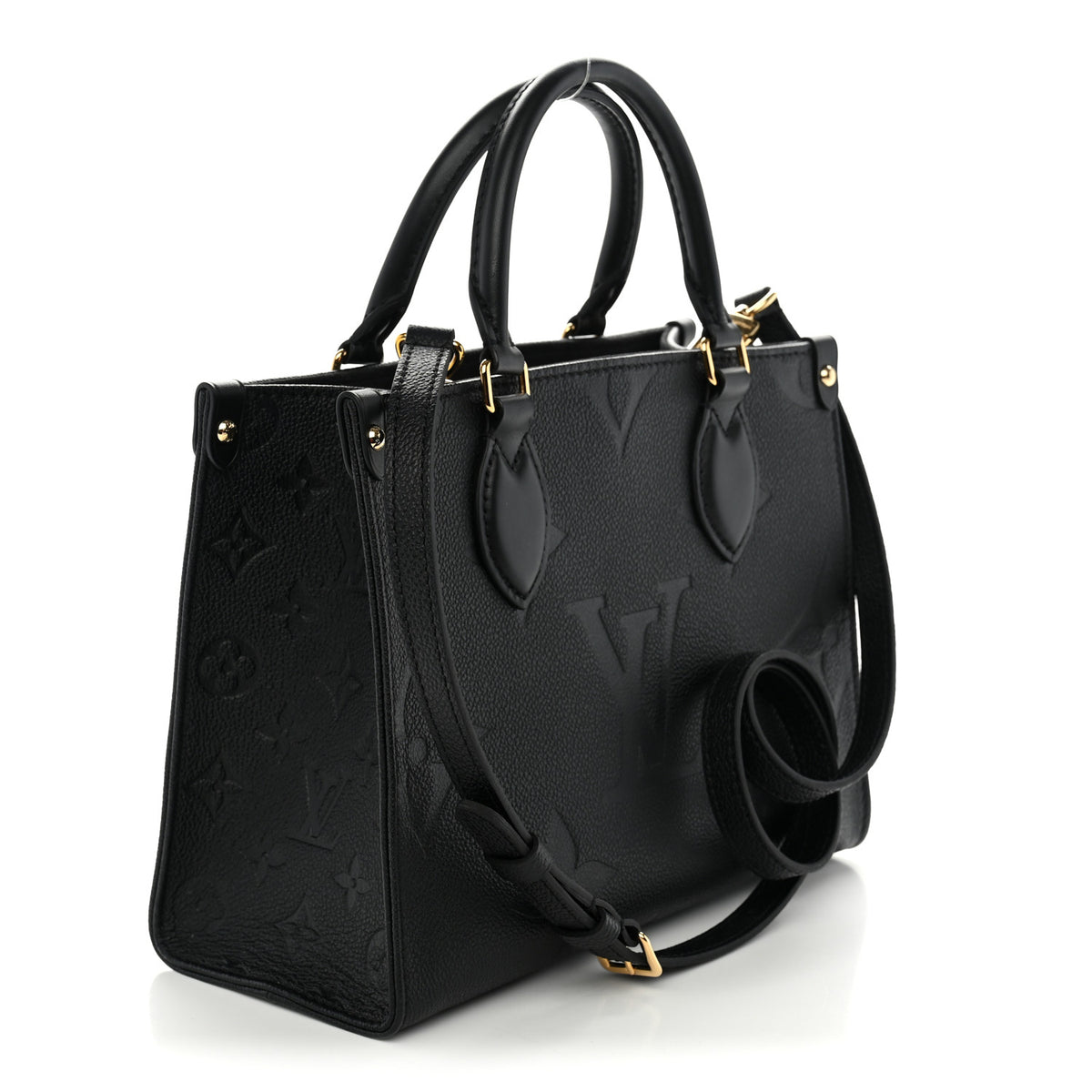 Louis Vuitton Empreinte Monogram Giant Onthego PM Black 3 of 9