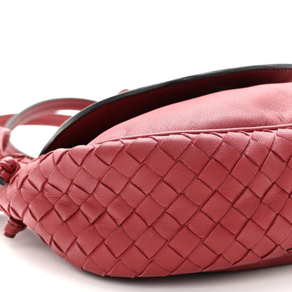 Bottega Veneta Nappa Intrecciato Small Nodini Flap Crossbody Baccara 8 of 10