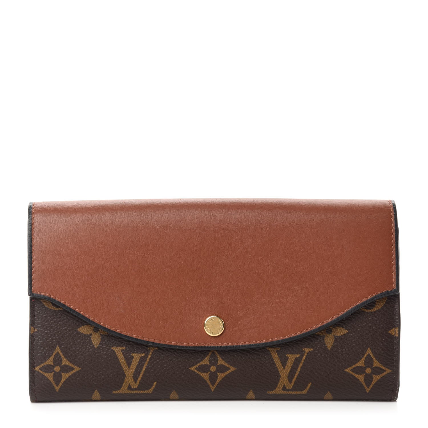 Louis Vuitton Monogram Sarah Tuileries Wallet Marron 1 of 6