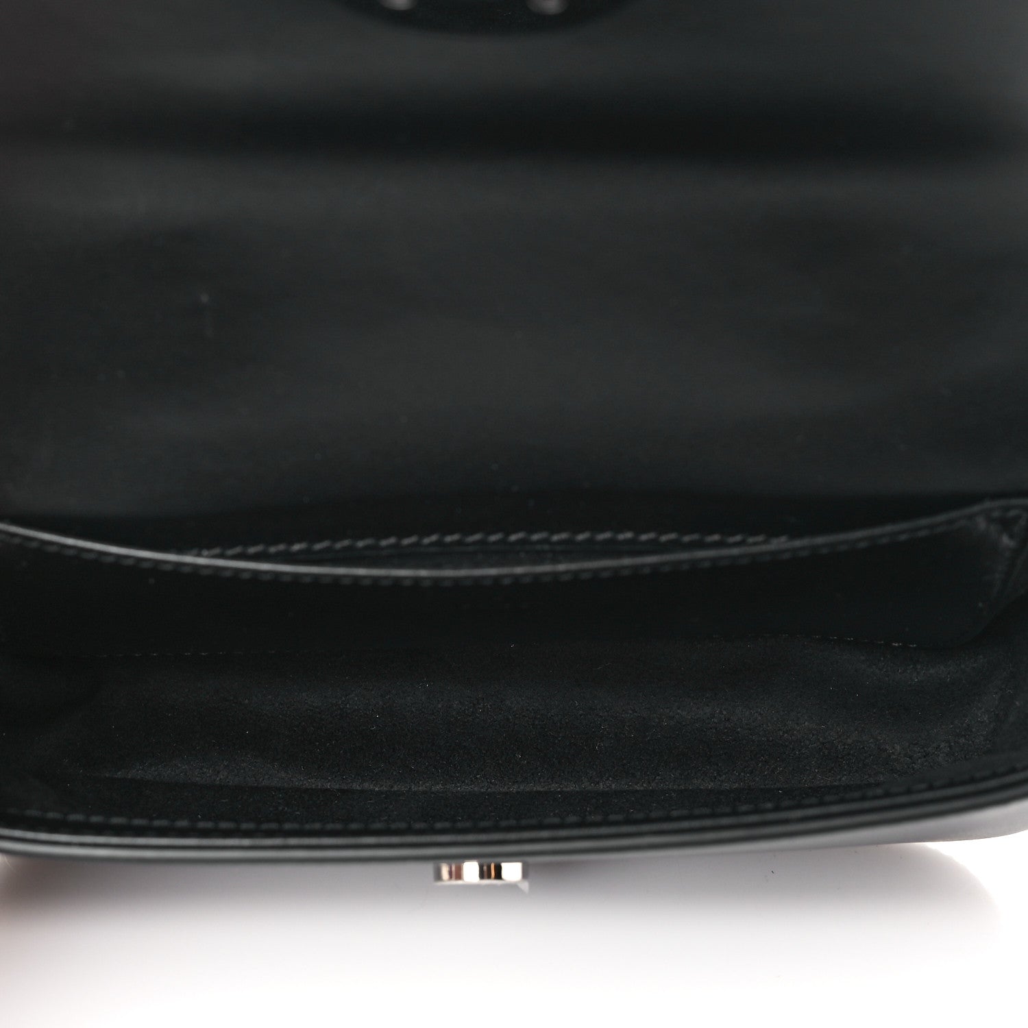 Gucci Senna Calfskin Petite GG Top Handle Shoulder Bag Black 5 of 10