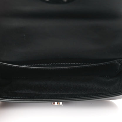 Gucci Senna Calfskin Petite GG Top Handle Shoulder Bag Black 5 of 10
