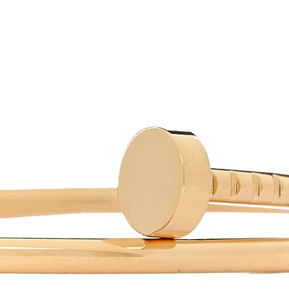 Cartier 18K Yellow Gold Small Juste Un Clou Bracelet 15 4 of 6