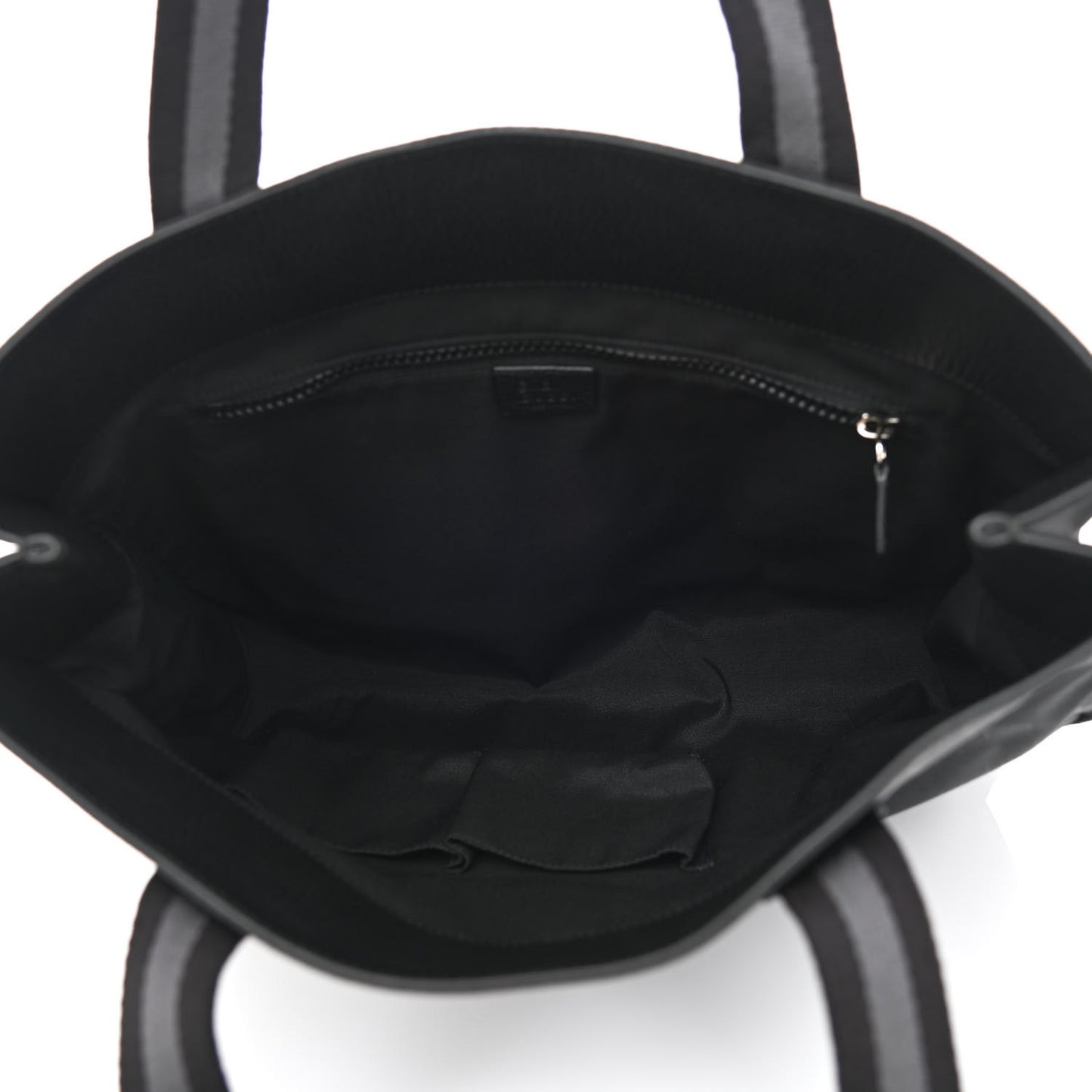 Nylon Monogram Tote Black