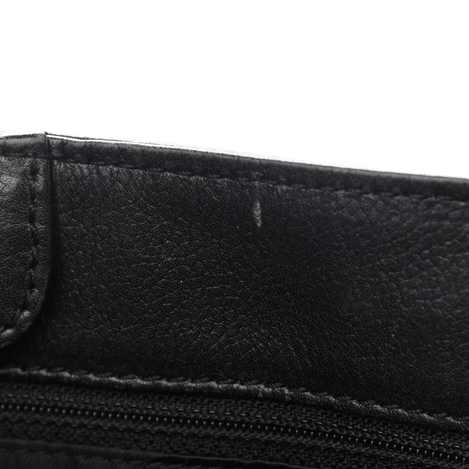 Chanel Calfskin Wood Chain Tote Black 10 of 13