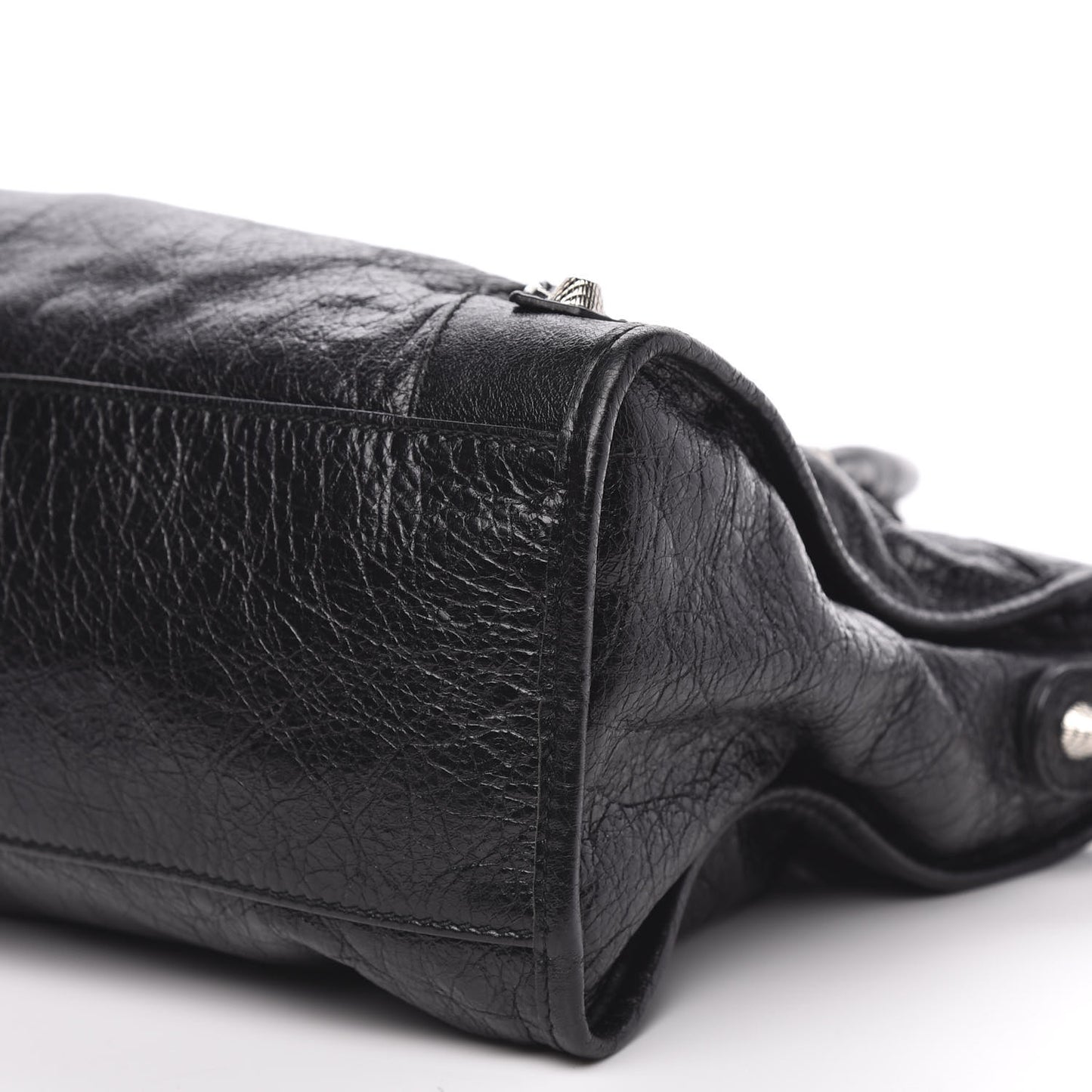 Agneau Giant 12 Silver Hardware City Black