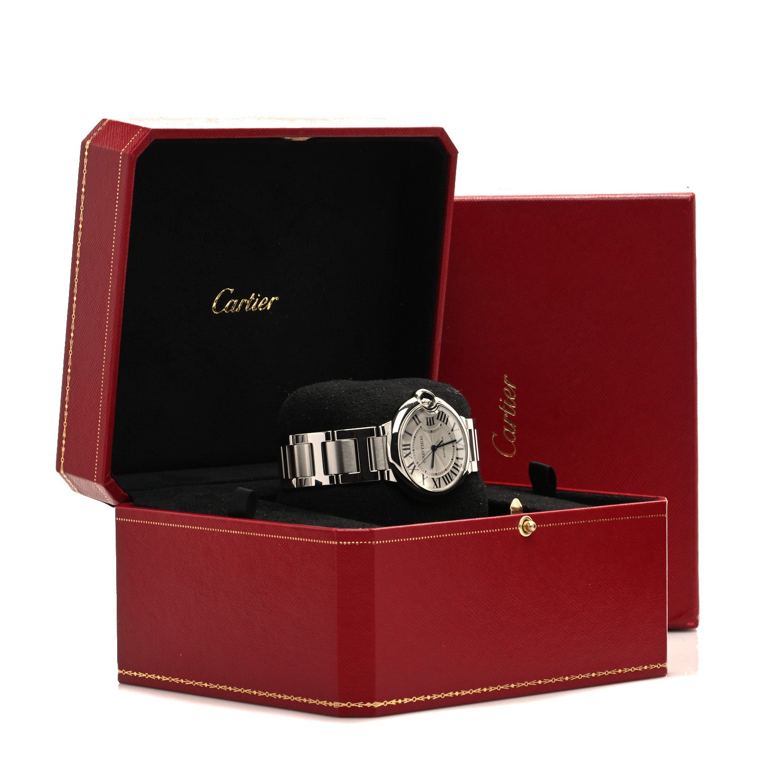 Cartier Stainless Steel 36mm Ballon Bleu De Cartier Automatic Watch 5 of 5