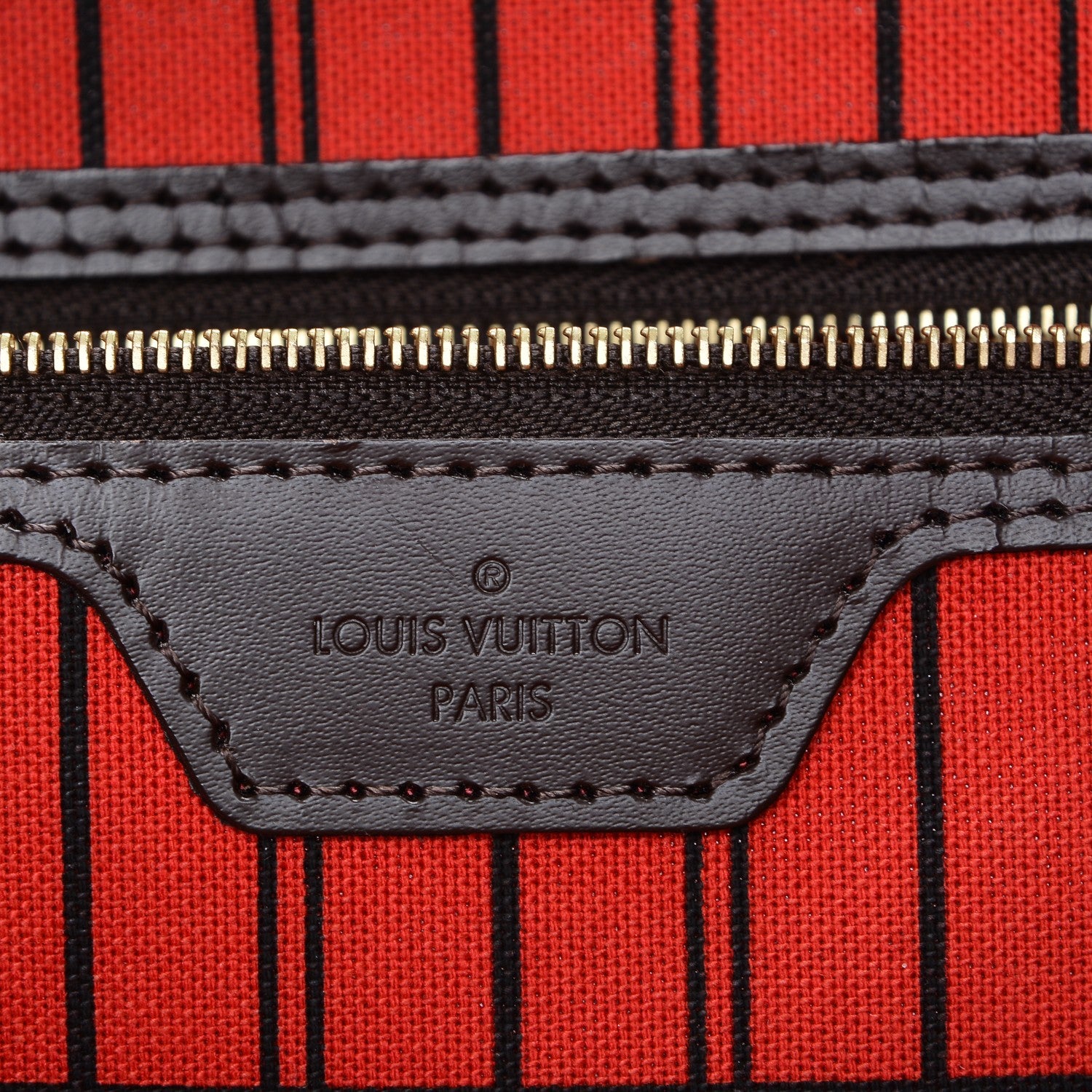 Louis Vuitton Damier Ebene Neverfull MM 6 of 7