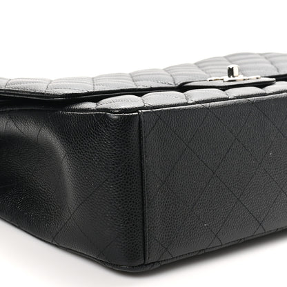 Chanel Caviar Quilted Maxi Double Flap Black 9 of 11