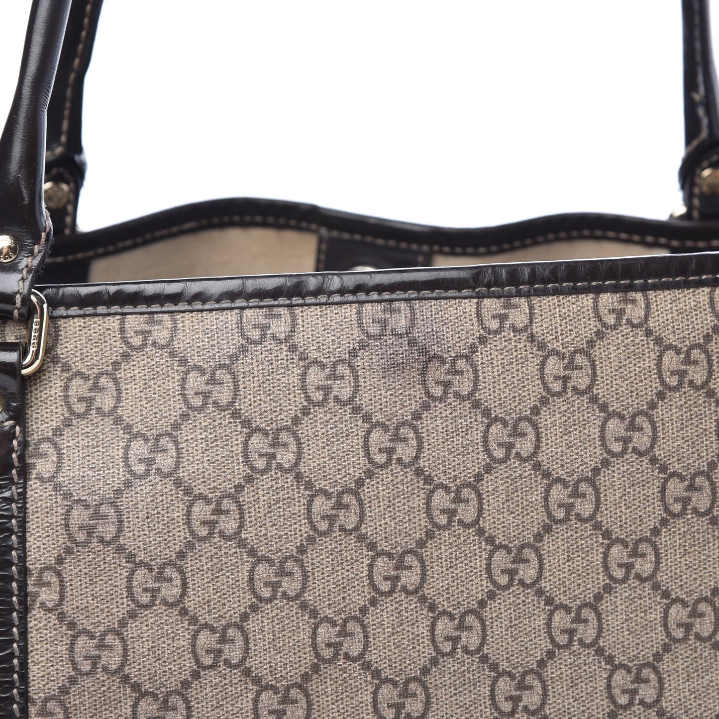 GG Plus Monogram Tattoo Heart Medium Joy Tote Ebony
