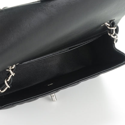 Chanel Lambskin Quilted Mini Rectangular Flap Black 5 of 8