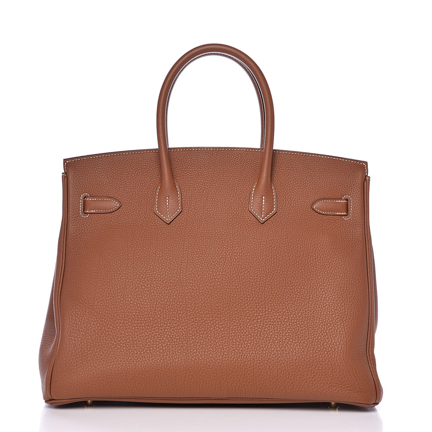 Togo Verso Birkin 35 Gold Geranium