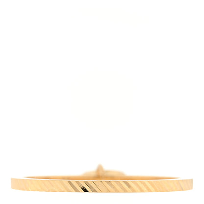 Gucci 18K Yellow Gold GG Running Charm Ring 49 5 3 of 4