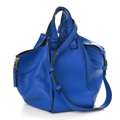 Loewe Calfskin Small Hammock Shoulder Bag Blue 3 of 8