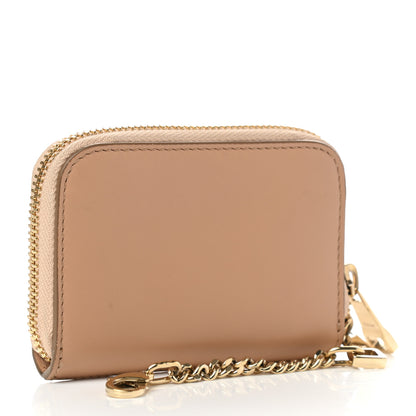 Chloe Lambskin Baylee Zip Around Card Holder Wallet Desert Island Sunray 3 of 8