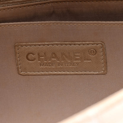 Chanel Nylon Medium Travel Flap Light Beige 7 of 11